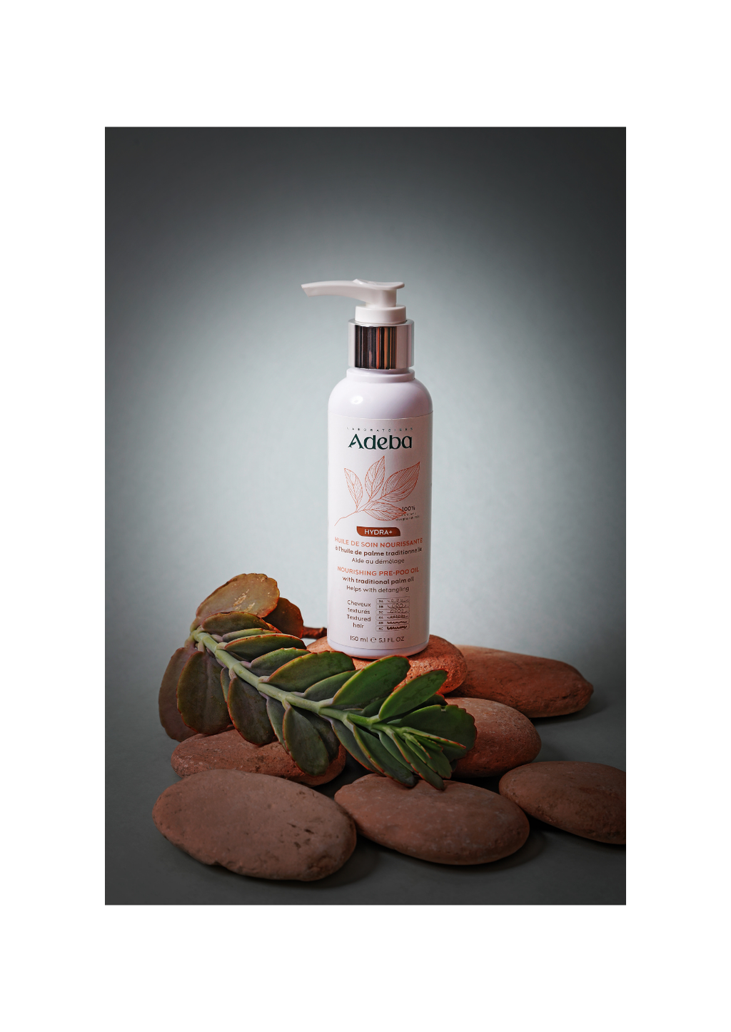 Adeba oil treatment - Pre-shampoo detangling and restorative oil